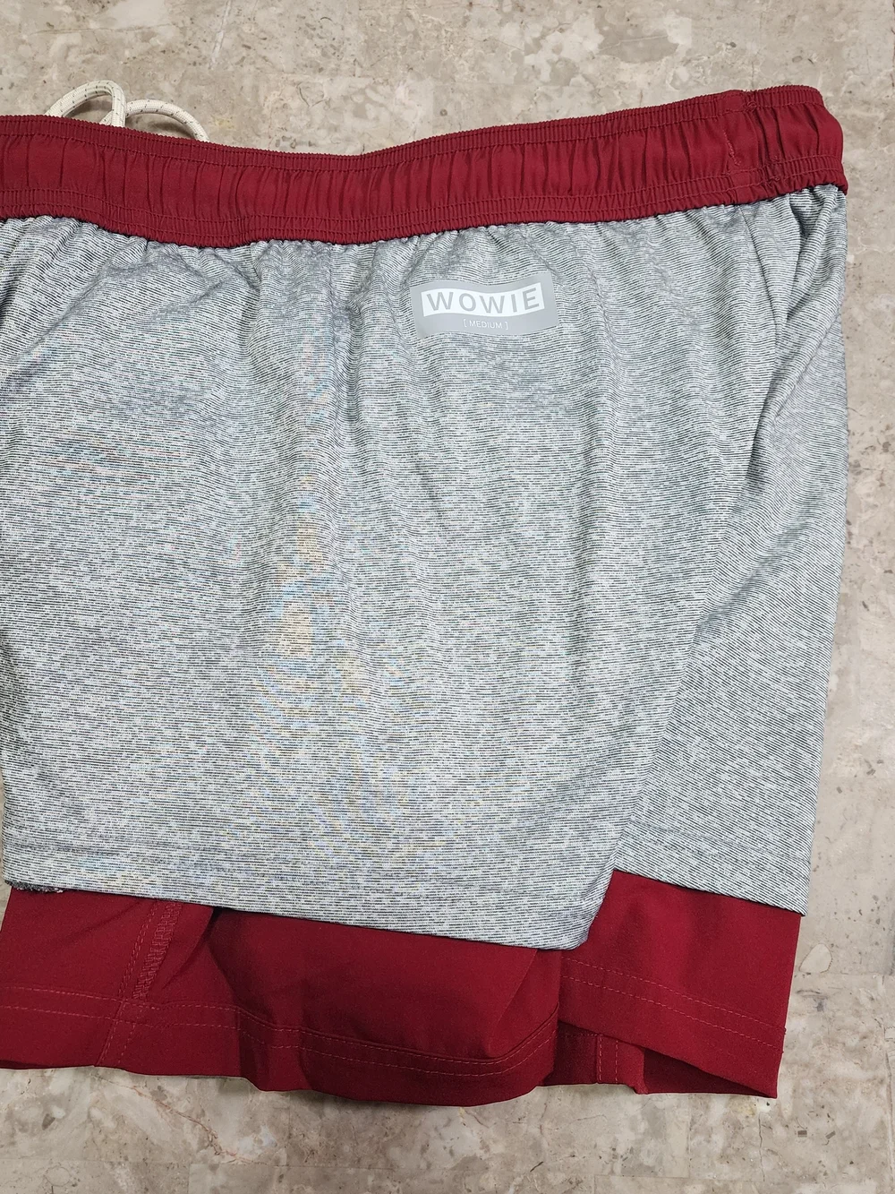 Wowie Red Hybrid Shorts Medium